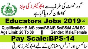 Latest Punjab Educator PPSC Jobs 2022-23 Apply Online