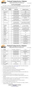 National Testing Service NTS Job 2022 Apply Online Roll No Slip Download