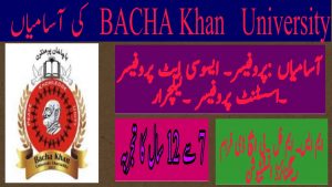 Bacha Khan University Charsadda Jobs 2022 Application Form Interview Date Check Online