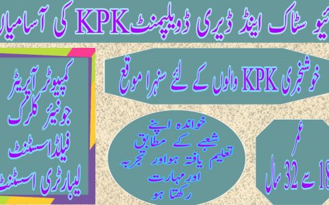 LiveStock & Dairy Development KPK Jobs