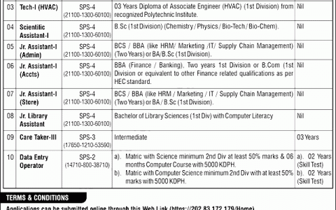 Pakistan Atomic Energy Commission PAEC Jobs 2021 Apply Online