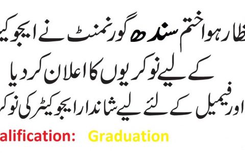 School Education & Literacy Department Sindh