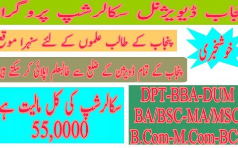 Punjab Divisional Scholarship