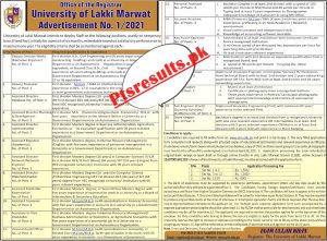 University of Lakki Marwat Jobs 2022 Apply Online