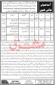 Divisional Forest officer DFO Kohistan Sheringal ETES Jobs 2022 Application Form Roll No Slip