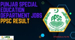 Punjab Special Education Department PPSC Result