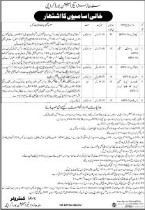 Sindh Nurses Examination Board Karachi NTS jobs