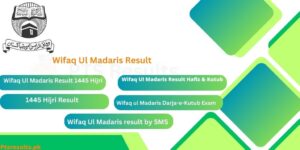 Wifaq Ul Madaris result