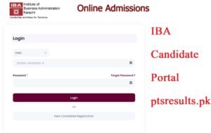 IBA Candidate Portal IBA Candidate portal