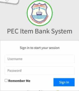 PEC Login