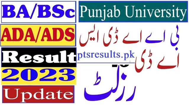 BA BSc ADA ADS PU Result 2024 pu.edu.pk