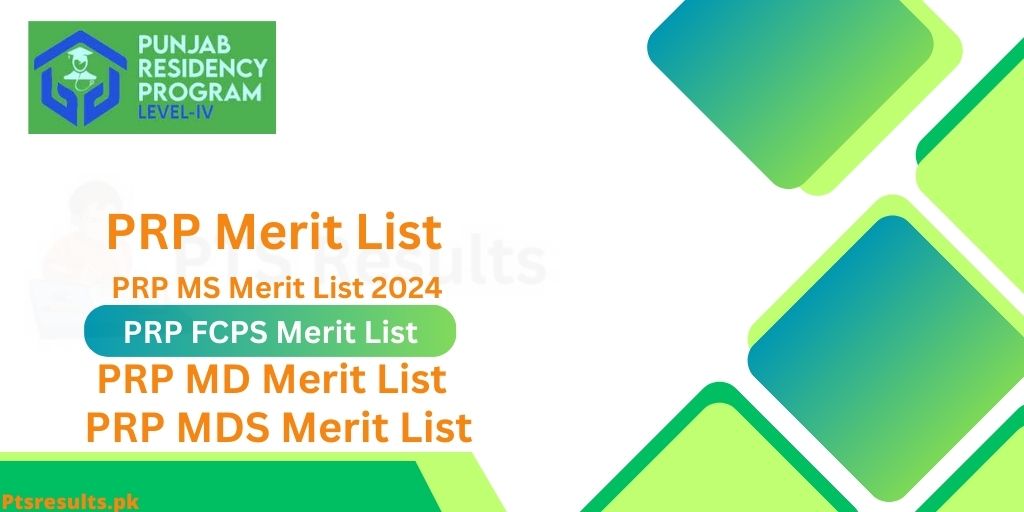 PRP Merit List