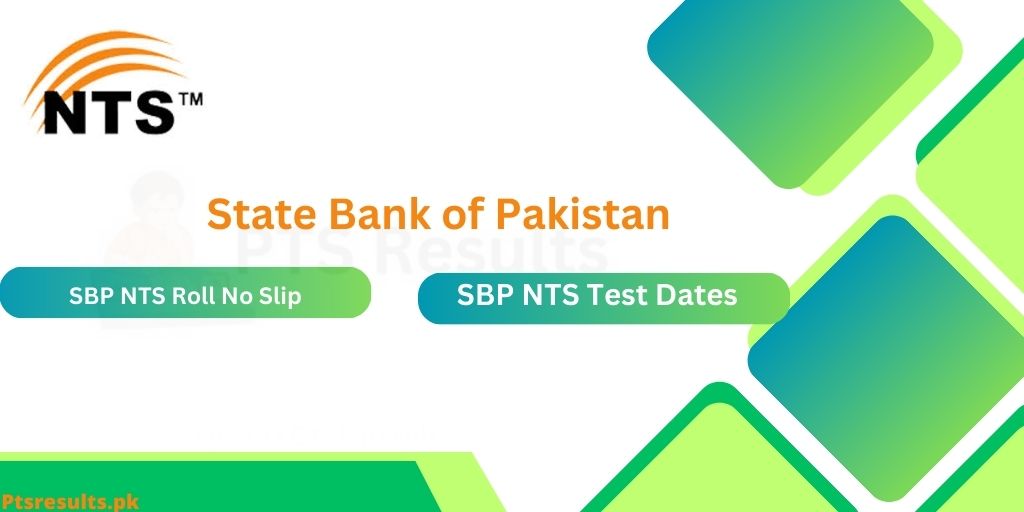 SBP NTS Roll no slip 